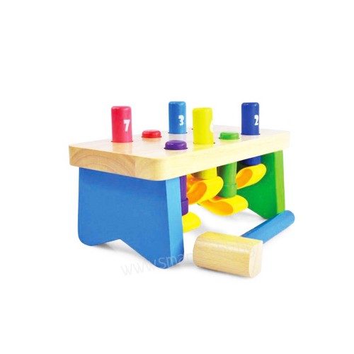 Дървена Маса С Чукче