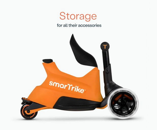 Smartrike - Детски Разтегаем Скутер Xtend Ride-On, Оранжев --- BebeMama