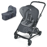 Sosc0984 Количка 2В1 Soul+Scout Steel Grey --- BebeMama