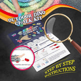 Steam Комплект - Направи Си Цветен Тебешир - Дино --- BebeMama