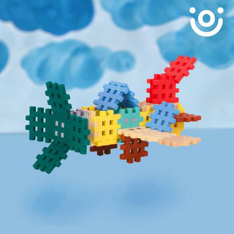 Steam Вафлен Конструктор В Пастелни Цветове - 300 Части --- BebeMama