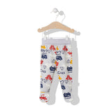 T2656 Ританки Painted Cars Тъмно Син 68Cm --- BebeMama