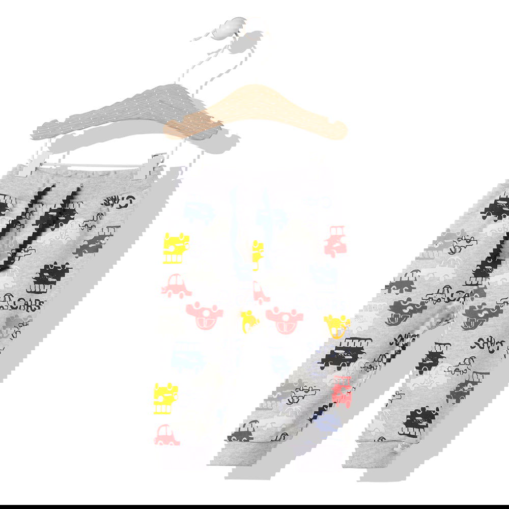 T2657 Панталонки Painted Cars Тъмно Син 86Cm --- BebeMama