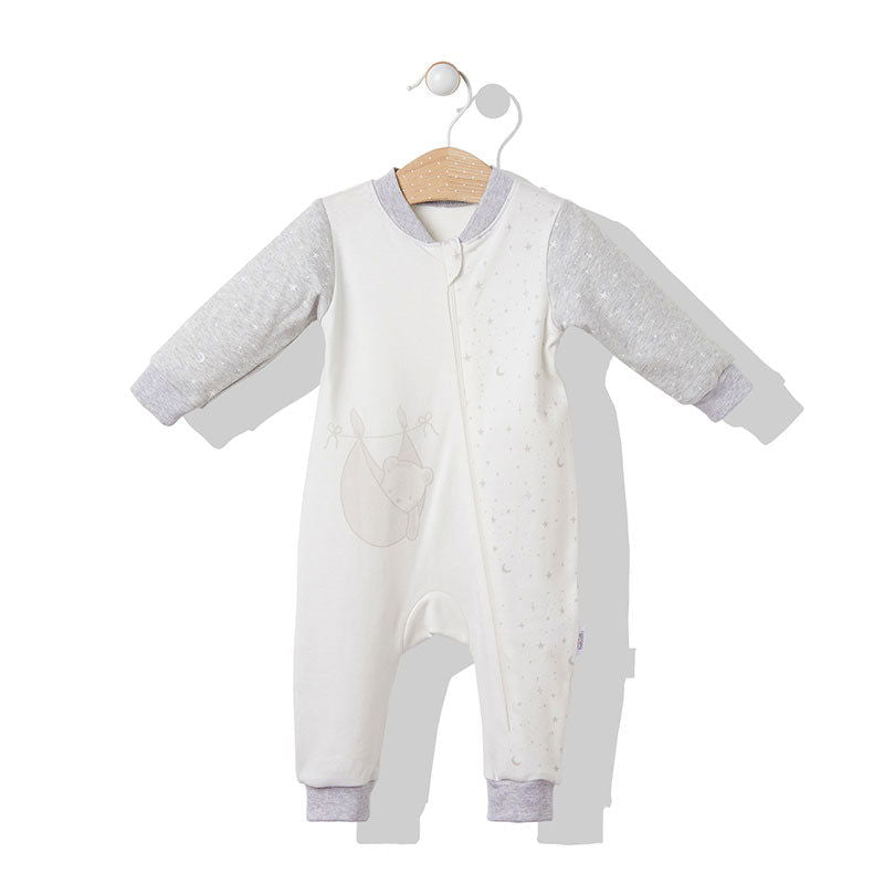 T2761 Гащеризон Sleep Mood Сив 80Cm --- BebeMama