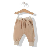 T2902 Панталонки Плюш Solo Two Бежов 62Cm --- BebeMama