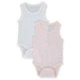 T3383 Боди-Потник 2 Бр Basic 24 Розов 9-12M 80Cm --- BebeMama