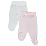 T3385 Ританки 2 Бр Basic 24 Розов 3-6M 68Cm --- BebeMama