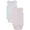 T3386 Боди-Потник 2 Бр Basic 24 Розов24-36M 98Cm --- BebeMama