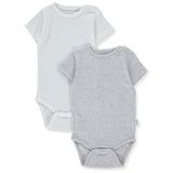 T3387 Боди К.Р. 2 Бр Basic 24 Сив 12-18M 86Cm --- BebeMama