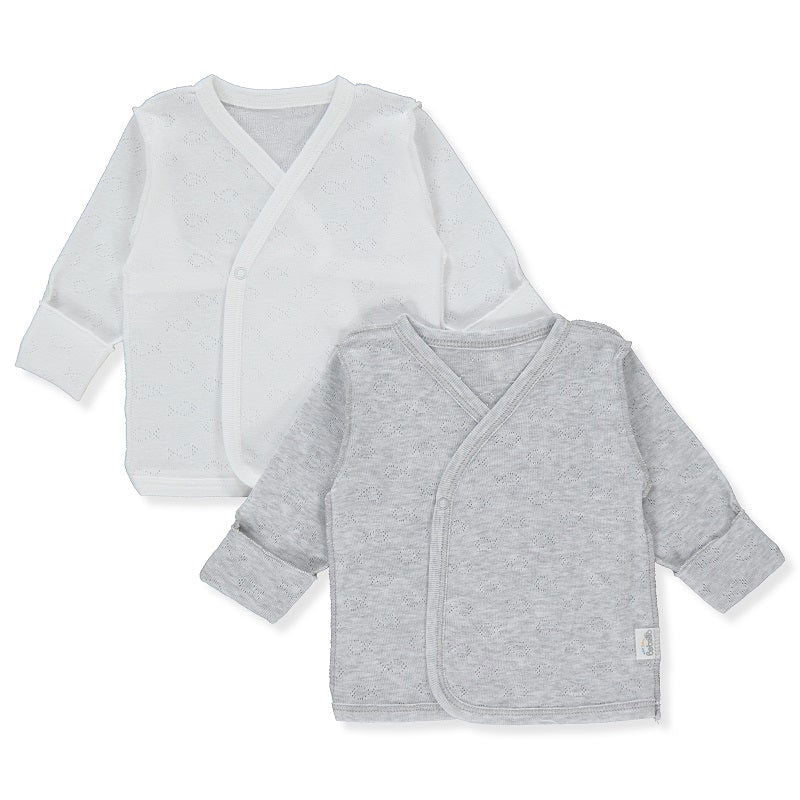 T3389 Камизолка Basic 24 Сив 0-3M 62Cm --- BebeMama