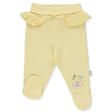 T3393 Ританки Happy Garden Жълт 0-1M 56Cm --- BebeMama