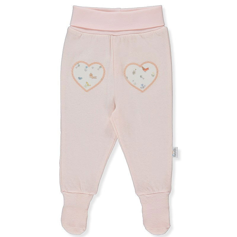 T3396 Ританки-Чорап Happy Garden Розов 3-6M 68Cm --- BebeMama