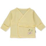 T3402 Жилетка Happy Garden Жълт 0-3M 62Cm --- BebeMama