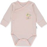 T3404 Боди Д.Р. Happy Garden Розов 1-3M 62Cm --- BebeMama