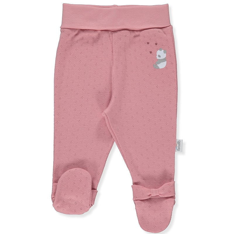 T3464 Ританка Happy Panda Розов 1-3M 62Cm --- BebeMama