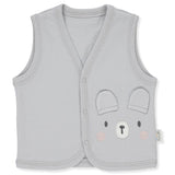 T3579 Елече Besties Сив 6-9M 74Cm --- BebeMama