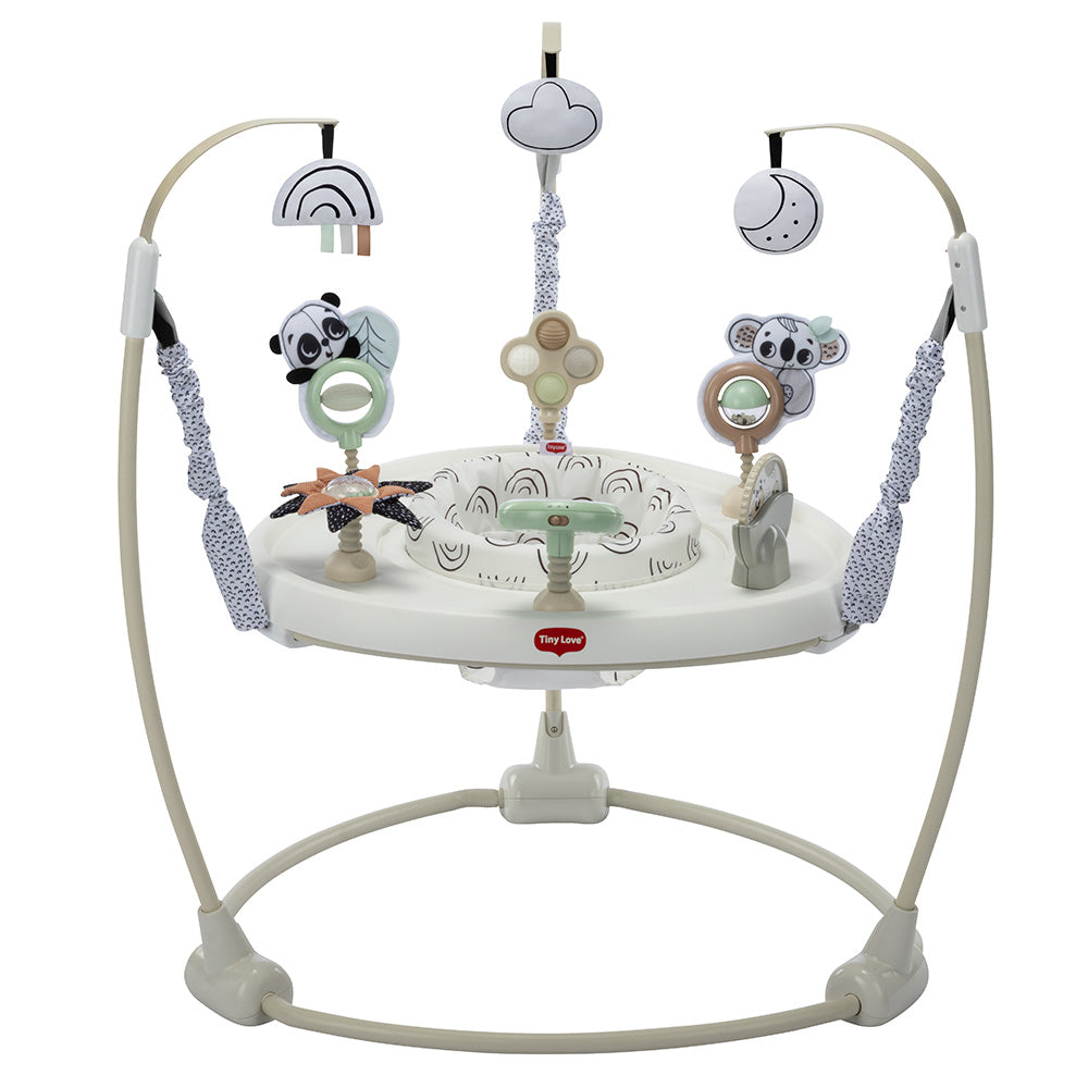 Активен Център За Игра И Бънджи 4 In 1 Jump&play Black&white Decor, 6м+ Tiny Love
