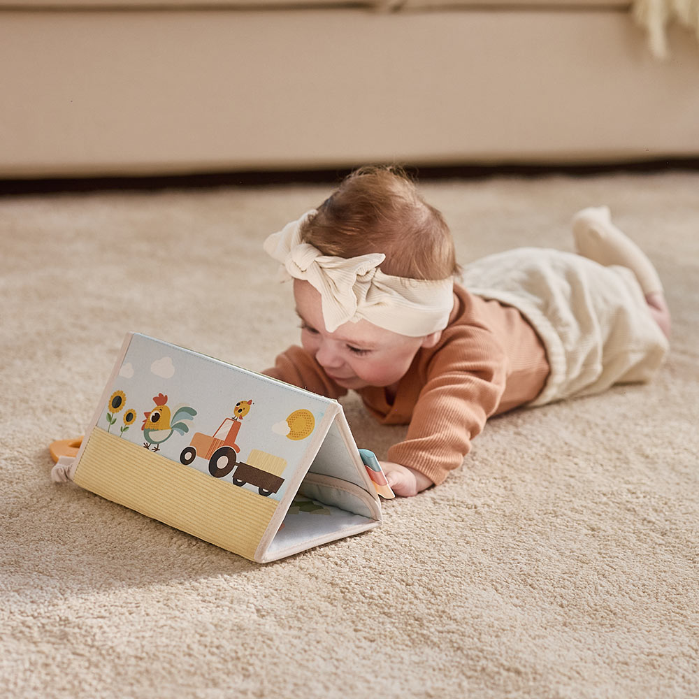 Сензорна Играчка 2 In 1 Tummy Time Farmers Funday, 0м+ Tiny Love