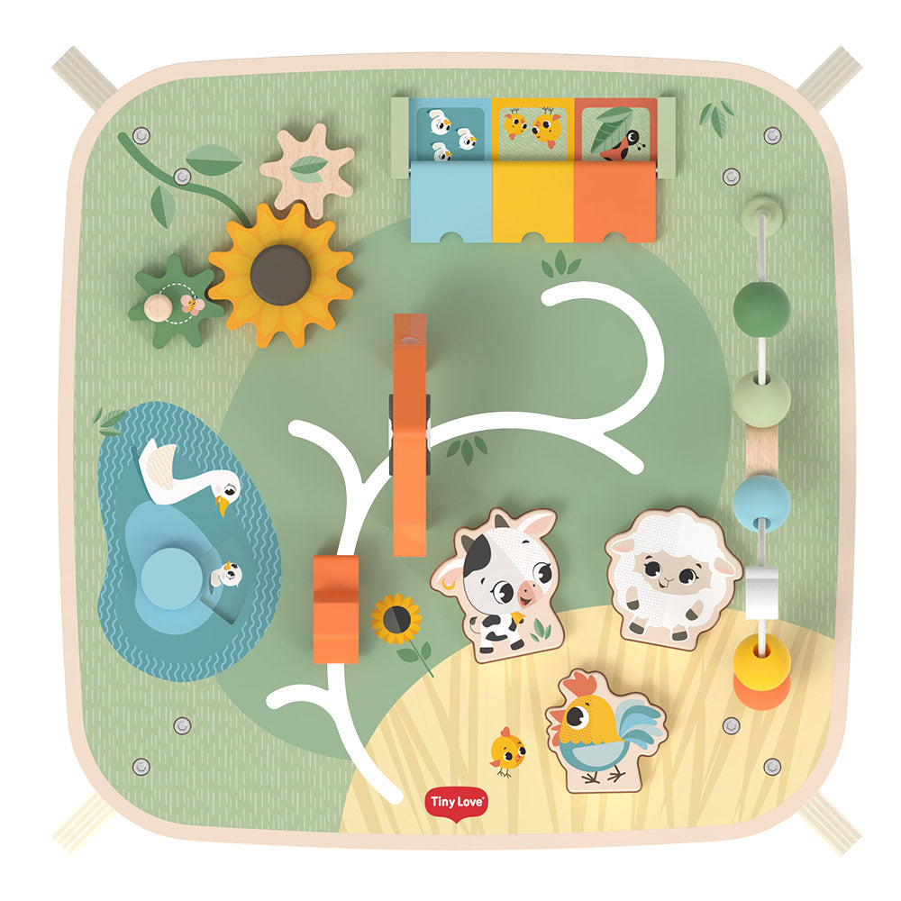 Дървена Маса С Активности Farmers Funday, 12м+ Tiny Love