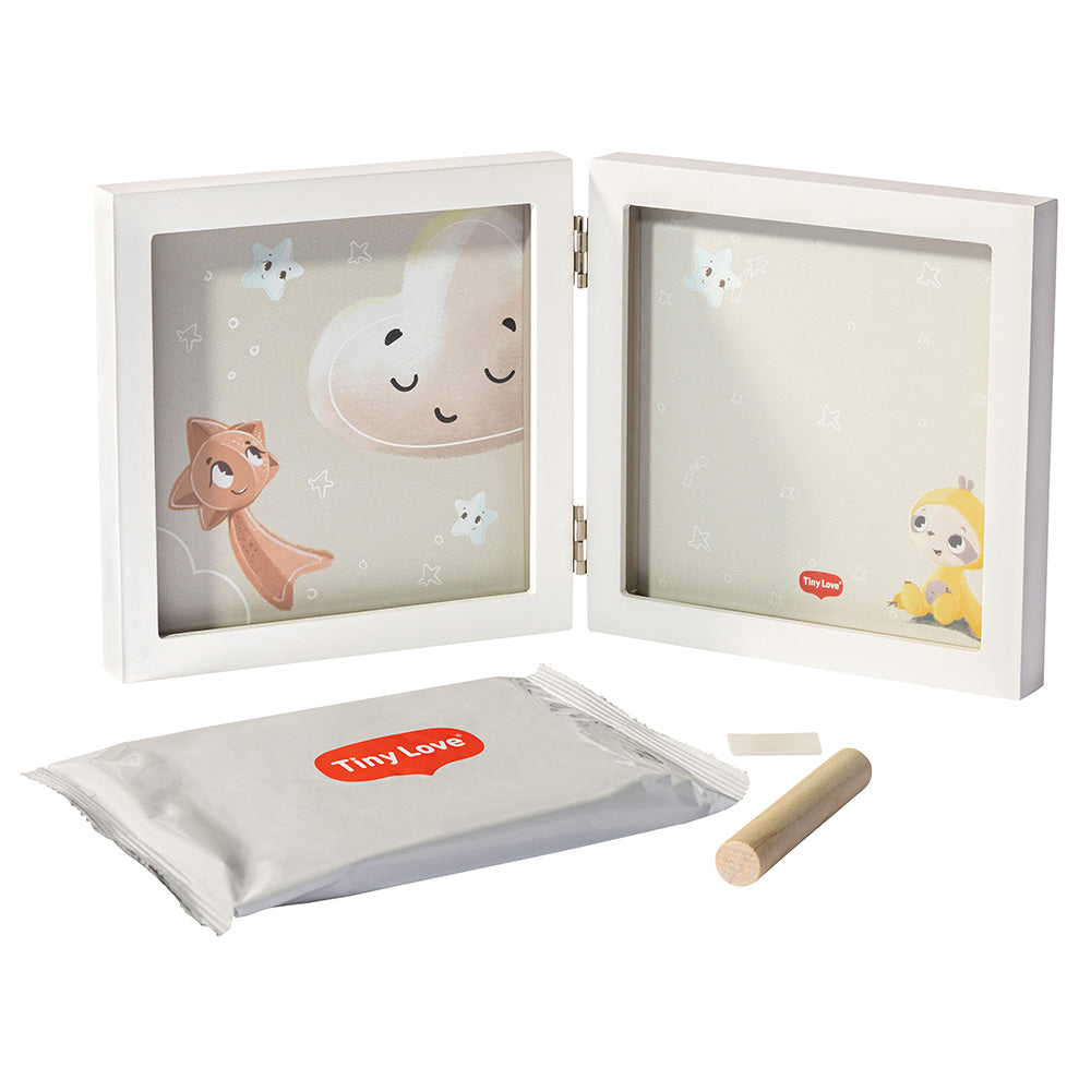 Рамка За Отпечатък И Снимка Creations, Бяла Рамка, 0м+ Tiny Love