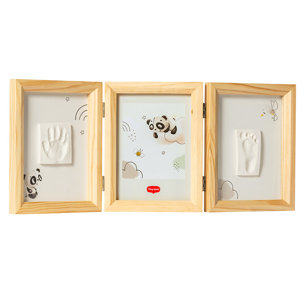 Рамка За 2 Отпечатъка И Снимка Creations, Дървена Рамка, 0м+ Tiny Love