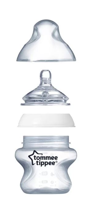 Шише За Хранене Natural Start Самостерилизиращо, 150 Мл, 0м+ Tommee Tippee