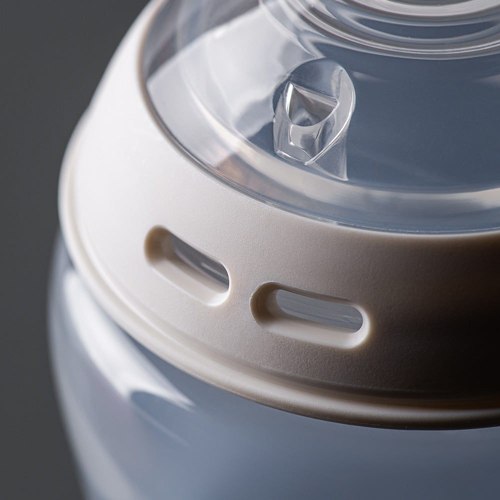 Шише За Хранене Natural Start Самостерилизиращо С Декор Пате, 260 Мл, 0м+ Tommee Tippee