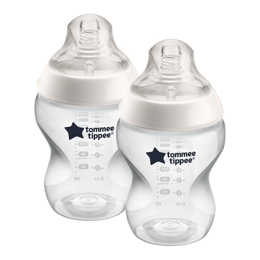 Шише За Хранене Tommee Tippee Closer To Nature Easi Vent, 260Мл, 2Бр/Оп