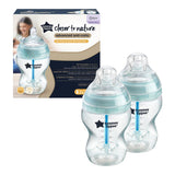 Tommee Tippee Biberon Anti-colic+ autosterilizant 260 ml (2 buc./pachet) 0 luni+