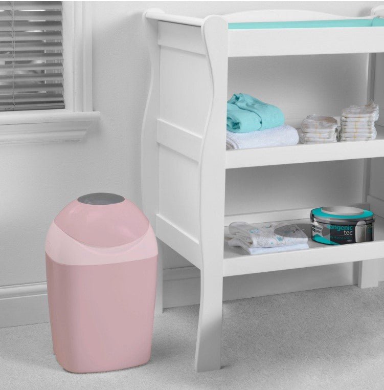 Хигиенен Кош За Памперси Tec Tub - Розов --- BebeMama