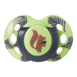 Ортодонтични Залъгалки Tommee Tippee Fun Friends, 18-36М, Син Заек/Зелена Катерица + Кутия За Стерилизиране