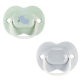 Залъгалки Anytime 0 6м, 2 Бр. Оп., Син Зелен Птиче Tommee Tippee