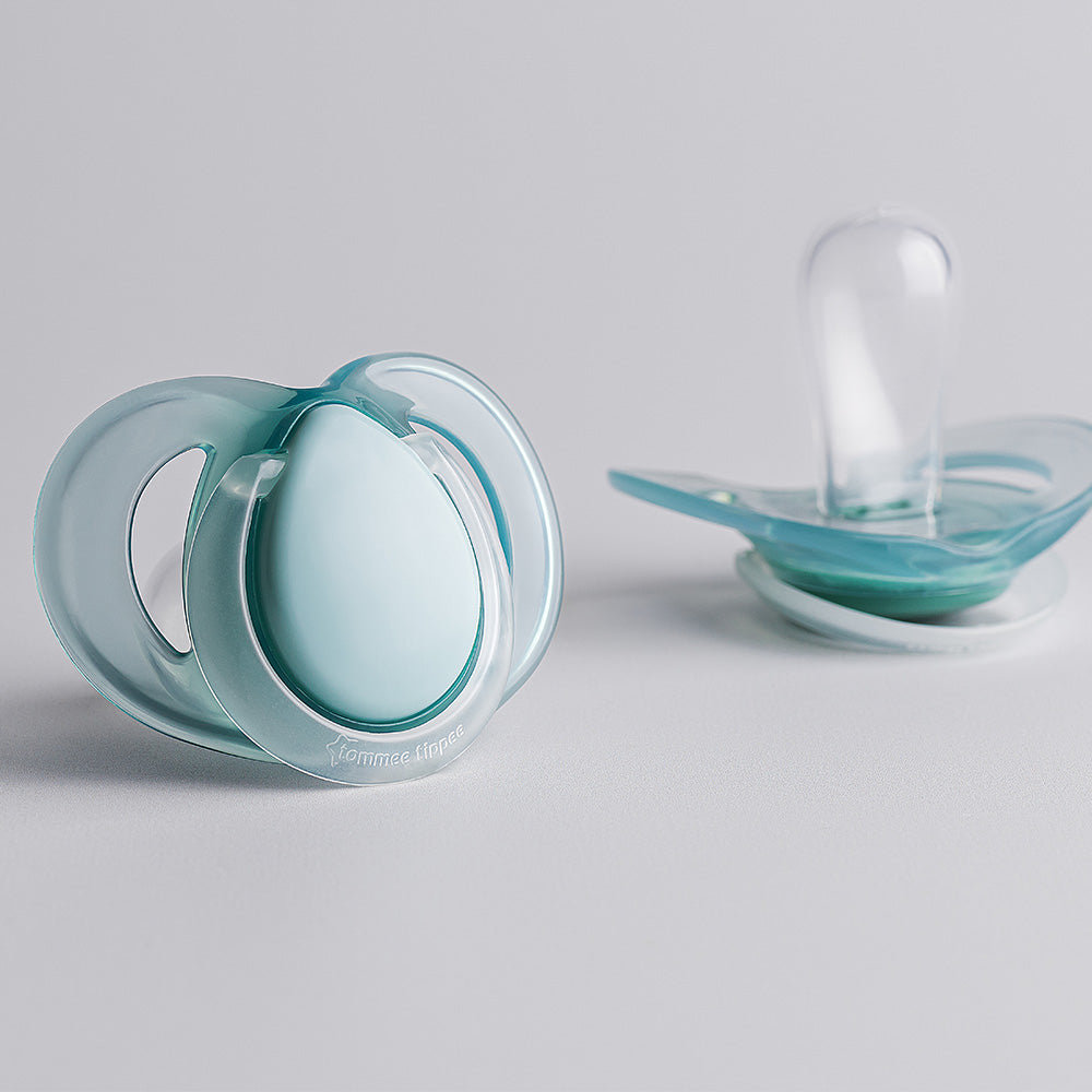 Залъгалки Night Time 0 6м, 2 Бр. Оп., Син Tommee Tippee