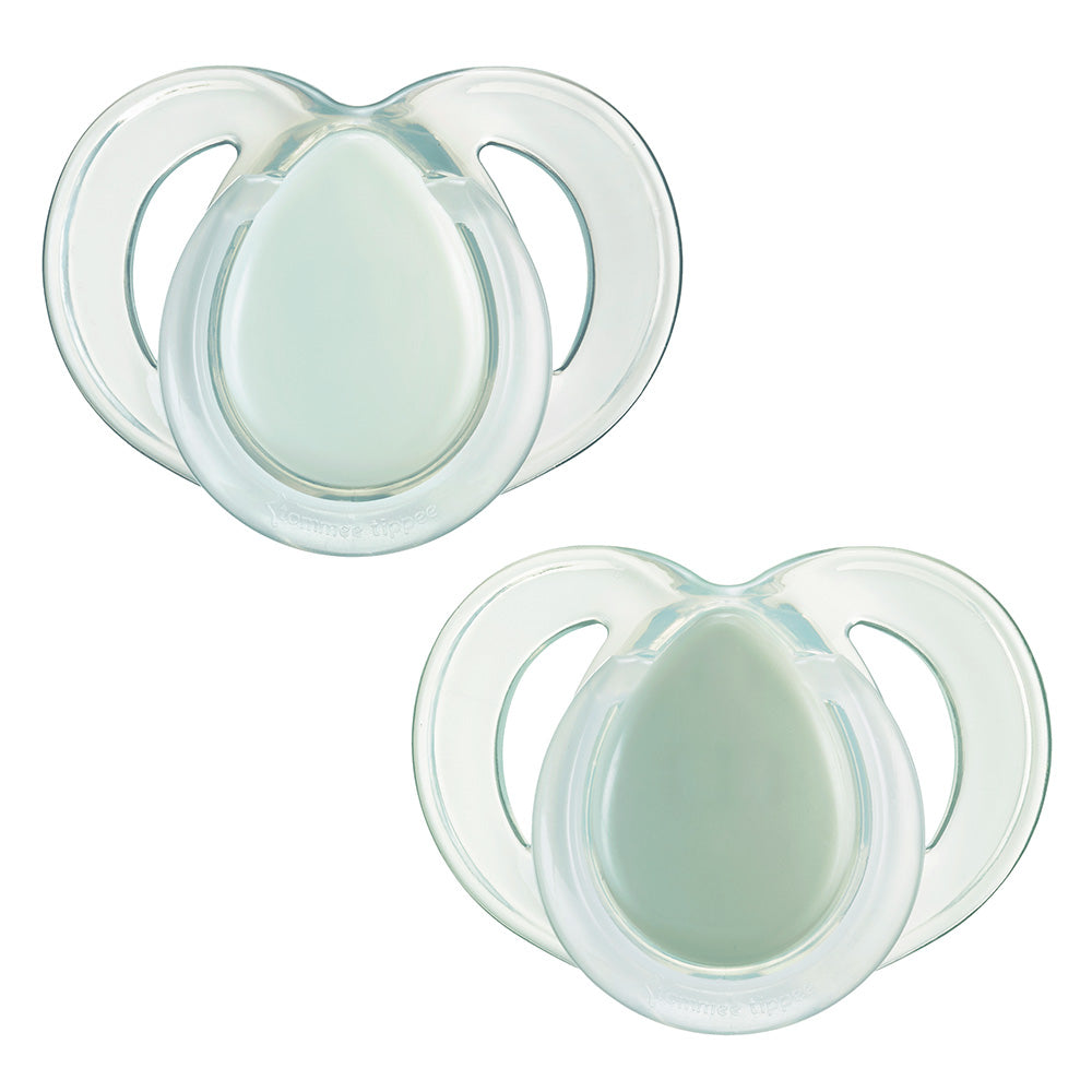 Залъгалки Night Time 6 18м, 2 Бр. Оп., Зелен Tommee Tippee