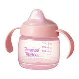 Неразливаща Се Чаша Starter Spout С Мек Накрайник С Дръжки 150 Мл 4м+ Розов Tommee Tippee