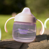 Неразливаща Се Чаша Starter Spout С Мек Накрайник С Дръжки 150 Мл 4м+ Розов Tommee Tippee