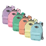 Раница За Училище Toneuptone Колекция В Пастелни Цветове Син --- BebeMama