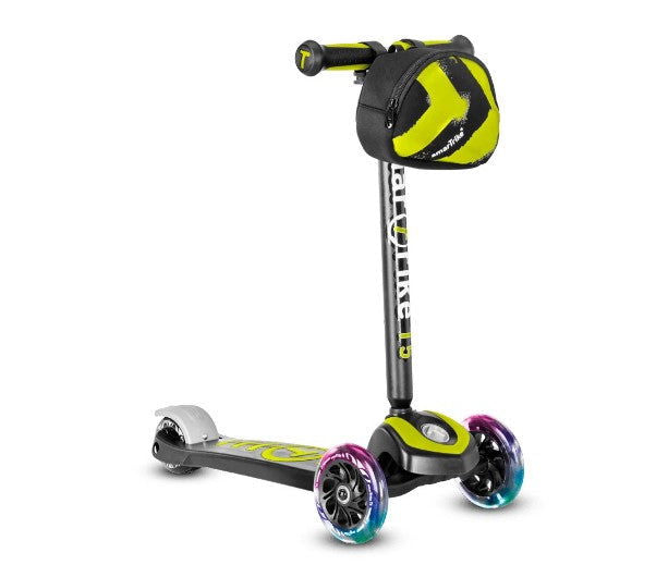 Tротинетка Със Светещи Колела Smartrike T5, Зелена --- BebeMama