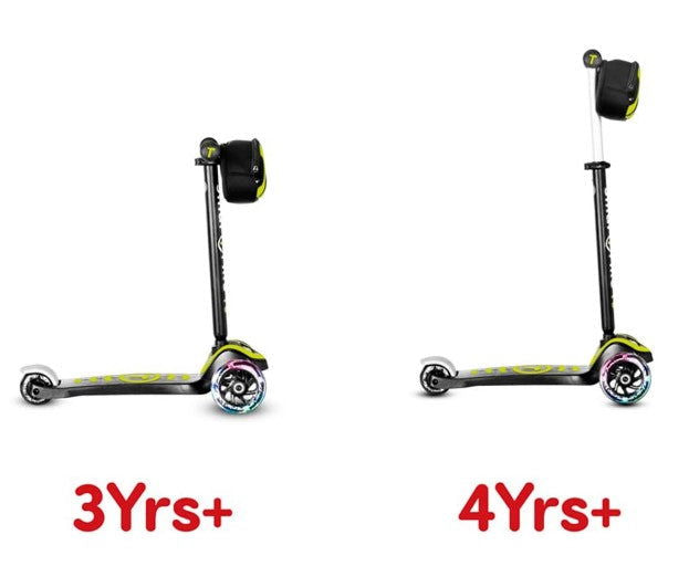 Tротинетка Със Светещи Колела Smartrike T5, Зелена --- BebeMama