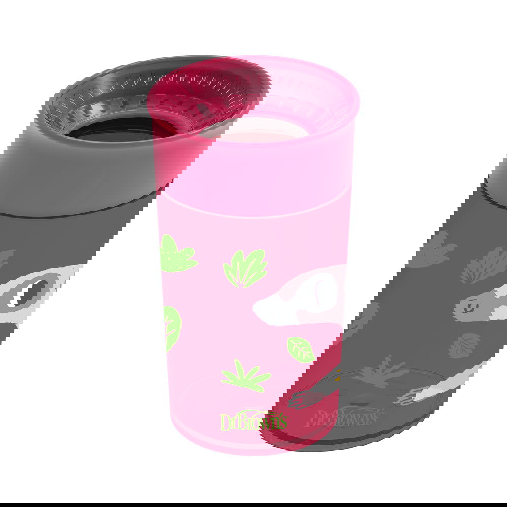 Tc01096 Чаша Milestones 300 Мл 360° 9М+ Червен --- BebeMama