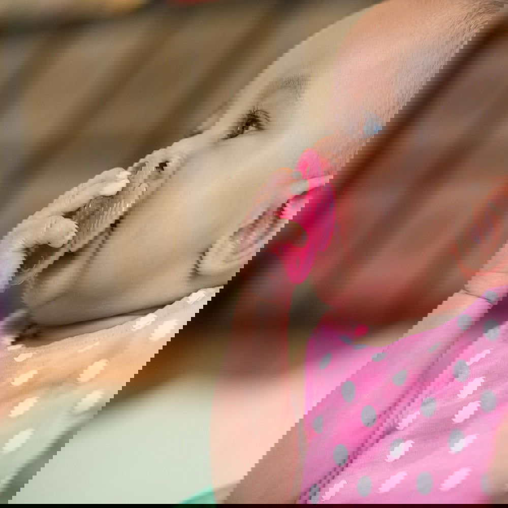 Te332 Чесалка За Масаж На Венци Розова --- BebeMama