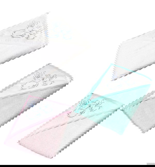 Tega Baby-Хавлия За Баня Зайче 100X100См --- BebeMama