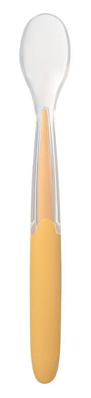 Tigex Силиконова Лъжичка - Оранжева --- BebeMama