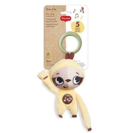 Tiny Love Музикална Играчка Ленивец Boho Chic 0М+ --- BebeMama