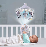 Tiny Love Музикална Въртележка Проектор И Нощна Лампа Magical Night Черен&Бял --- BebeMama