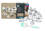 Tommee Tippee Комплект За Новородено Стъкло + Четка За Шишета --- BebeMama