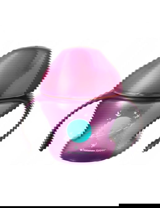 Tommee Tippee Неразливаща Се Чаша С Дръжки 150 Мл 4M + Violet --- BebeMama