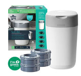 Tommee Tippee Комплект 4 Касети + Хигиенен Кош Twist&Click --- BebeMama