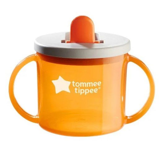 Tommee Tippee Чаша First Cup 4 М+ Оранж --- BebeMama