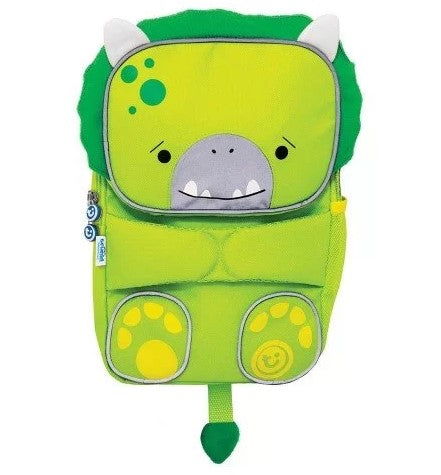 Trunki Забавна Детска Раница Динозавър - Зелен --- BebeMama